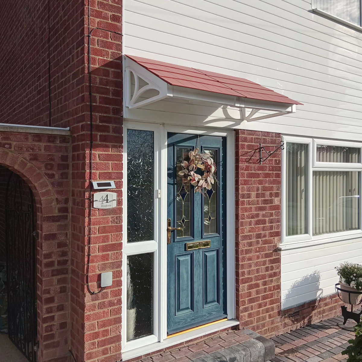 Cosgrove Lean-To Door Canopy — Flat Pack Porch Canopy