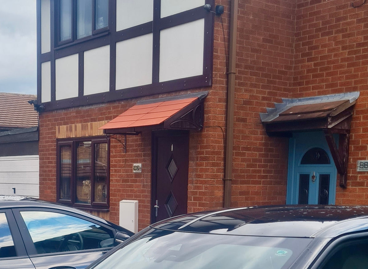 Cosgrove Lean-To Door Canopy — Flat Pack Porch Canopy