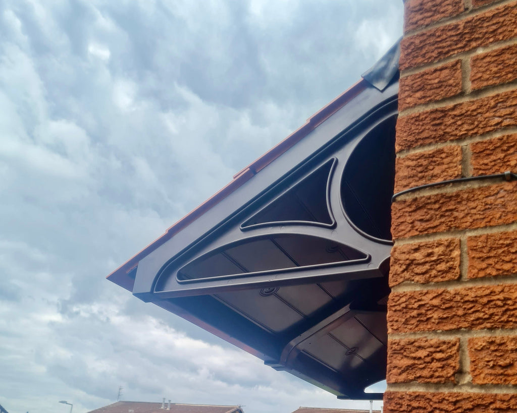 Cosgrove Lean-To Door Canopy — Flat Pack Porch Canopy