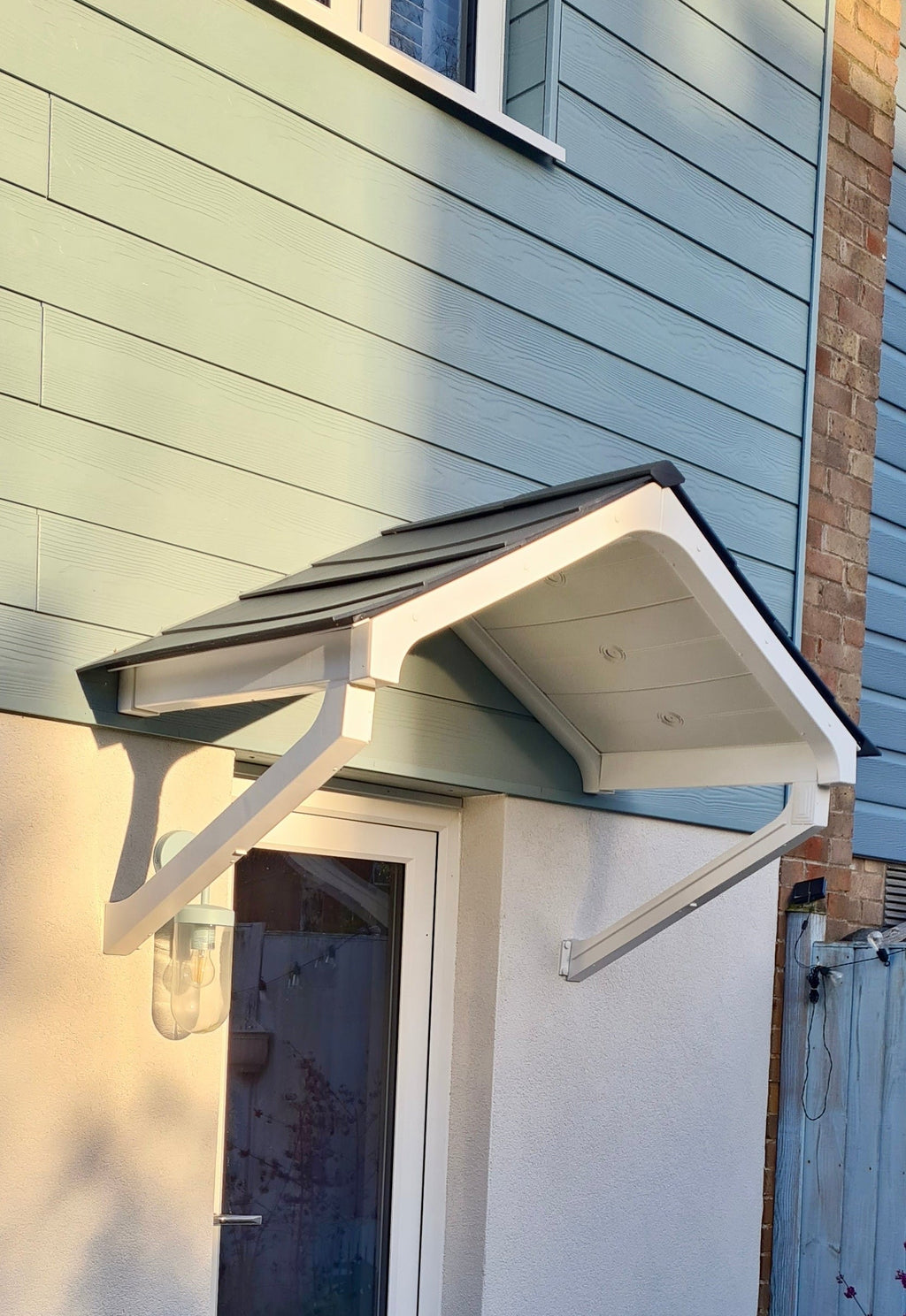 Apex Door Canopy 149cm — Flat Pack Porch Canopy