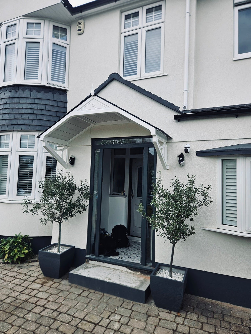 Highgate Wide Door Canopy 2195mm — Flat Pack Porch Canopy