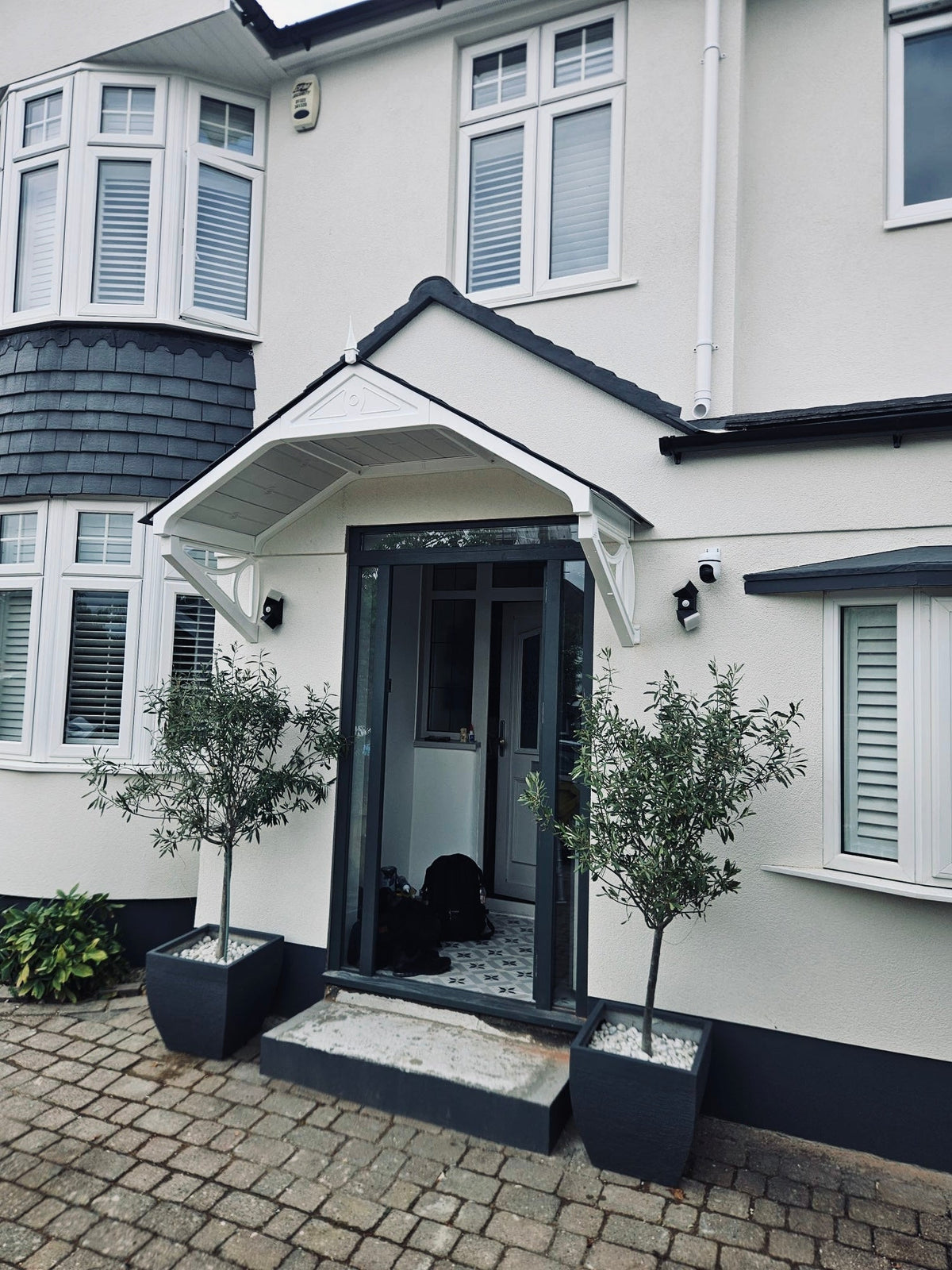 Highgate Wide Door Canopy 2195mm — Flat Pack Porch Canopy
