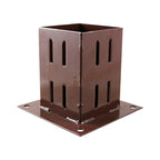 Pergola post spikes and shoes, bolt down or spikes