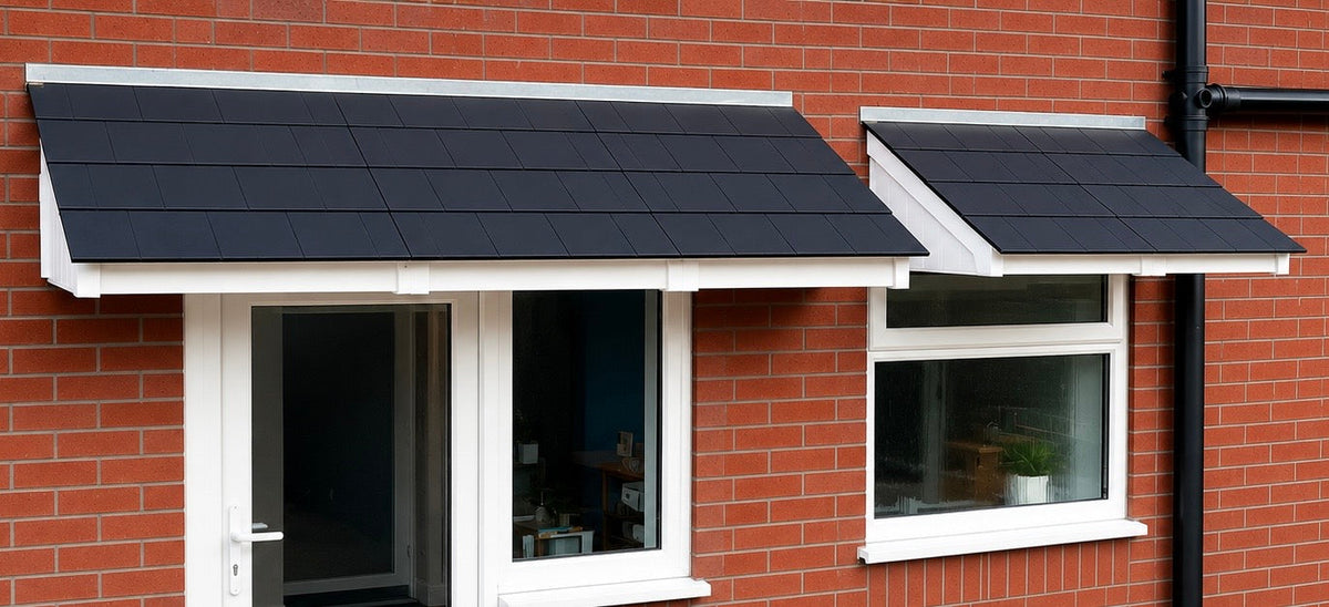 Cransley Lean-To Door Canopy — Flat Pack Porch Canopy
