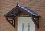 Althorp Door Canopy 149cm — Flat Pack Porch Canopy