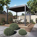 Modena Aluminium Pergola 3m × 3m — Free Standing