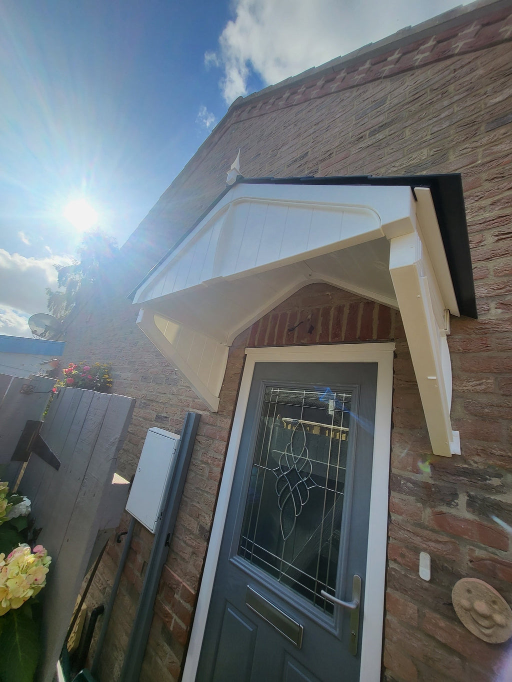 Achurch Door Canopy 149cm — Flat Pack Porch Canopy