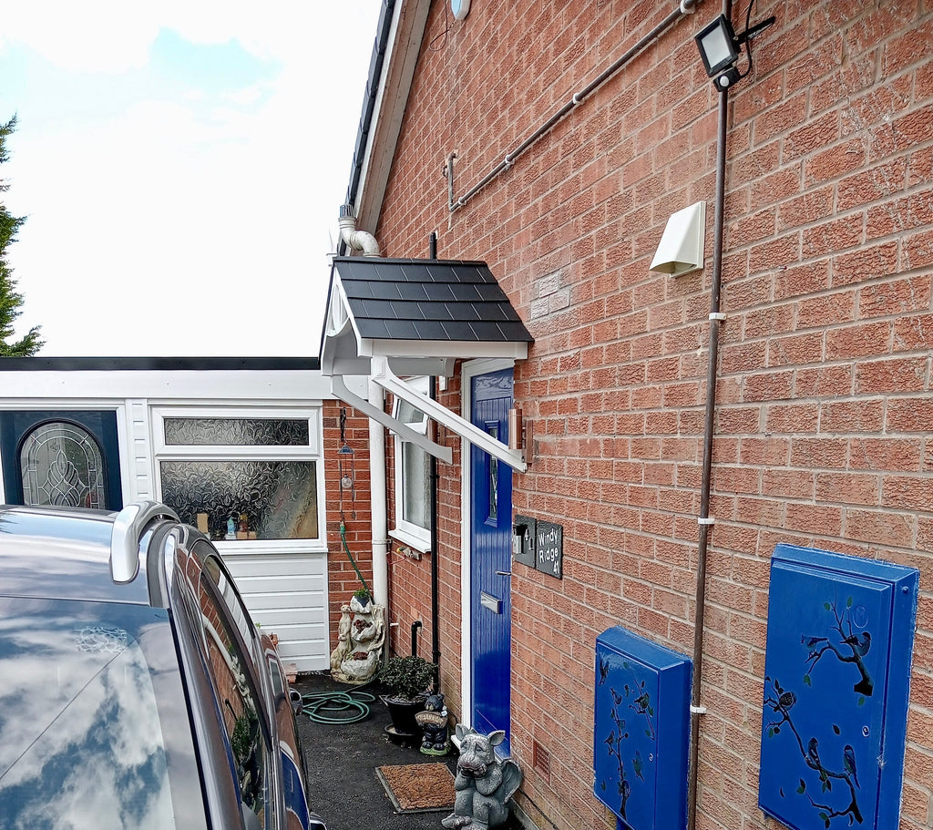 Astwell Door Canopy 149cm — Flat Pack Porch Canopy