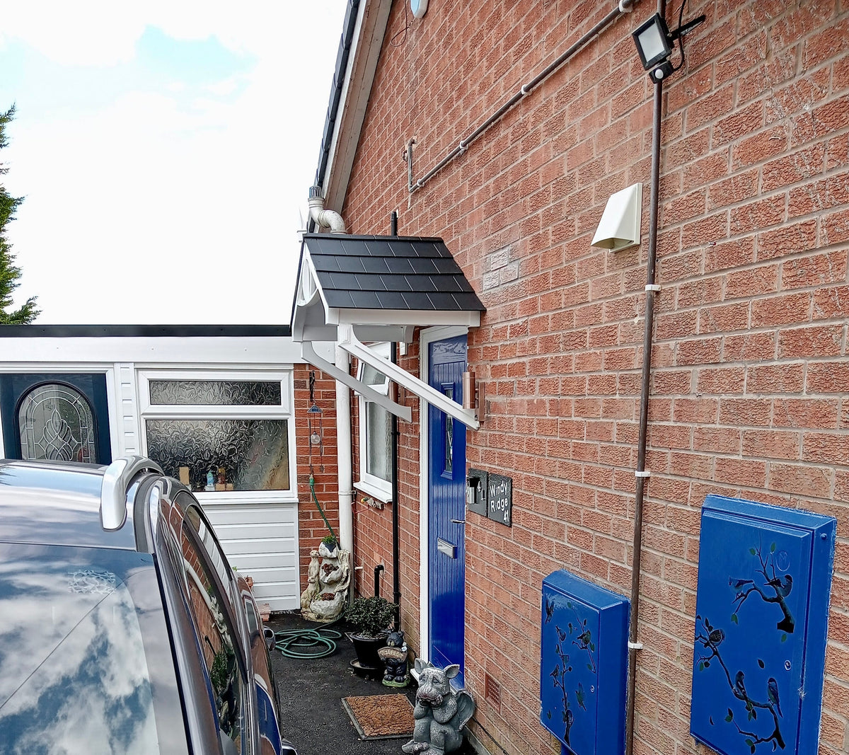 Astwell Door Canopy 149cm — Flat Pack Porch Canopy