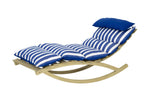 Amazonas Rocking Lounger — Green & Blue