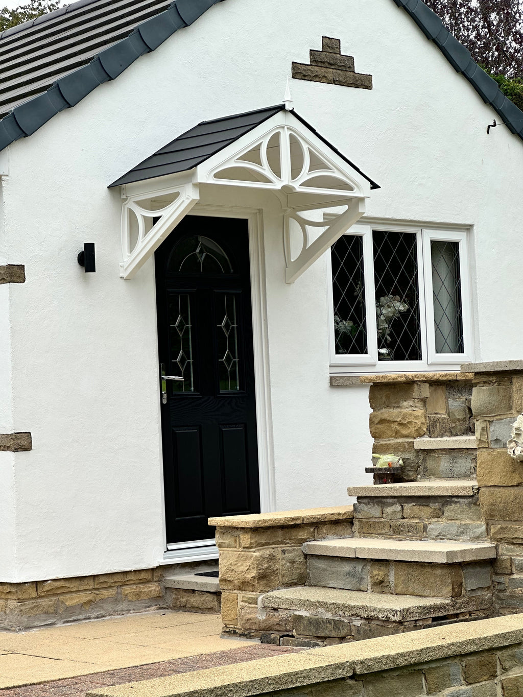 Althorp Door Canopy 149cm — Flat Pack Porch Canopy