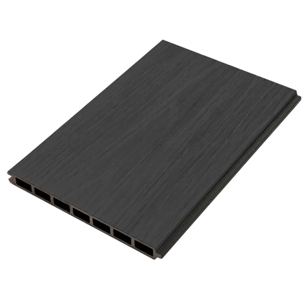 Anthracite Co-Extrusion Composite Flat Fence Board 207mm x 1.8m