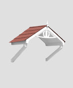 Astwell Door Canopy 149cm — Flat Pack Porch Canopy