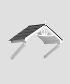 Astwell Door Canopy 149cm — Flat Pack Porch Canopy