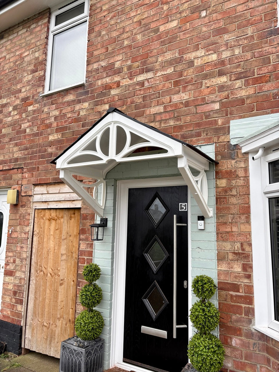 Althorp Door Canopy 149cm — Flat Pack Porch Canopy