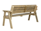 Consilium Garden Fence Bench With Backrest