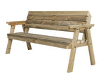Consilium Garden Fence Bench With Backrest
