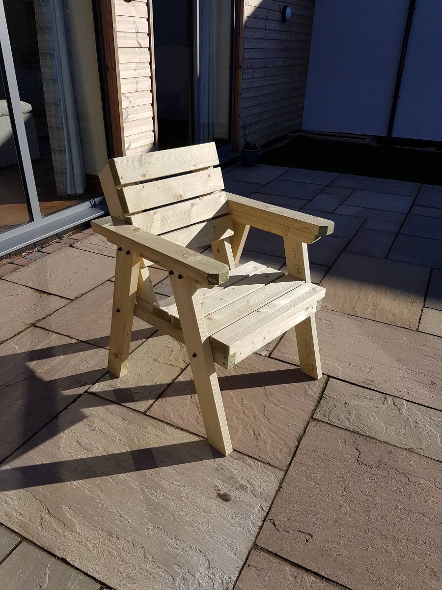 Consilium Garden Fence Bench With Backrest