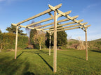 Corbel Wooden Garden Pergola Kit