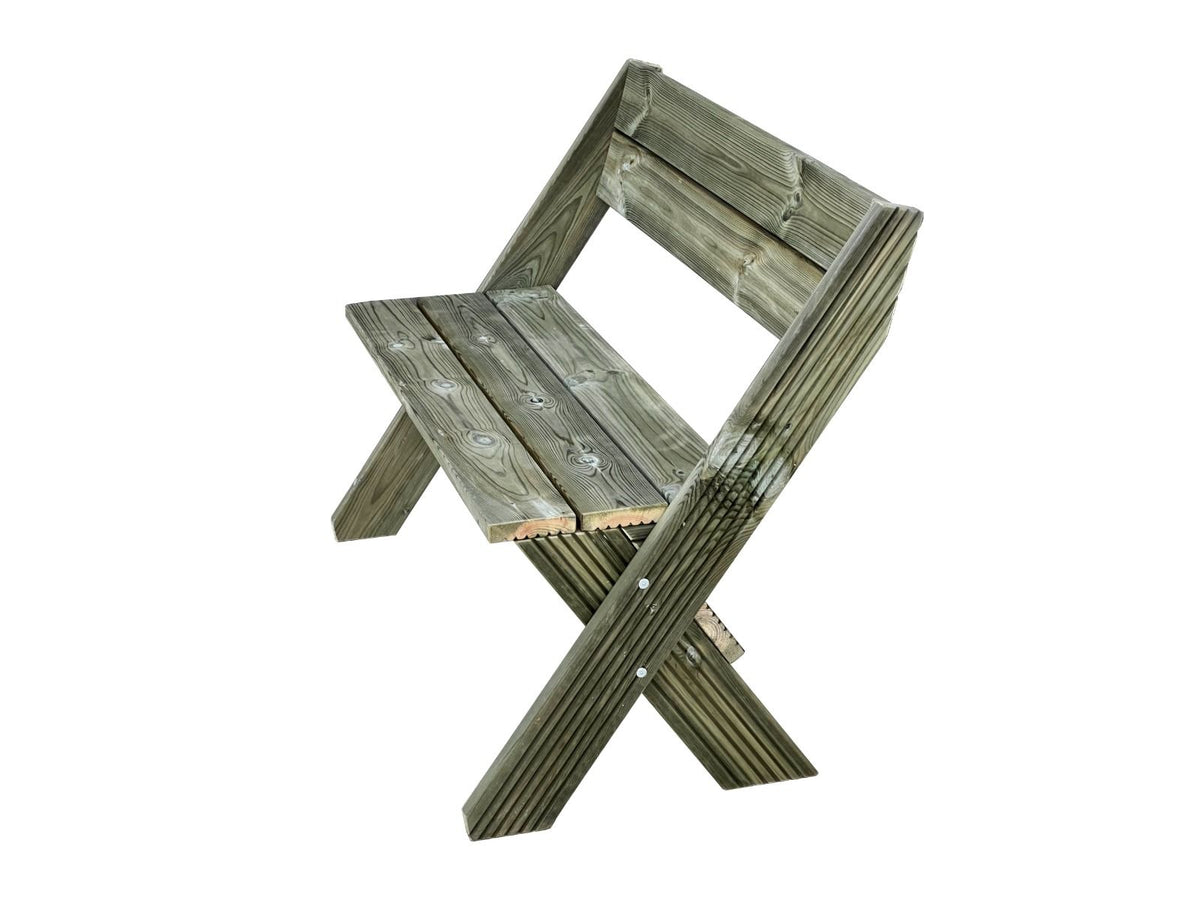 DeckFusion Wooden Garden Bench