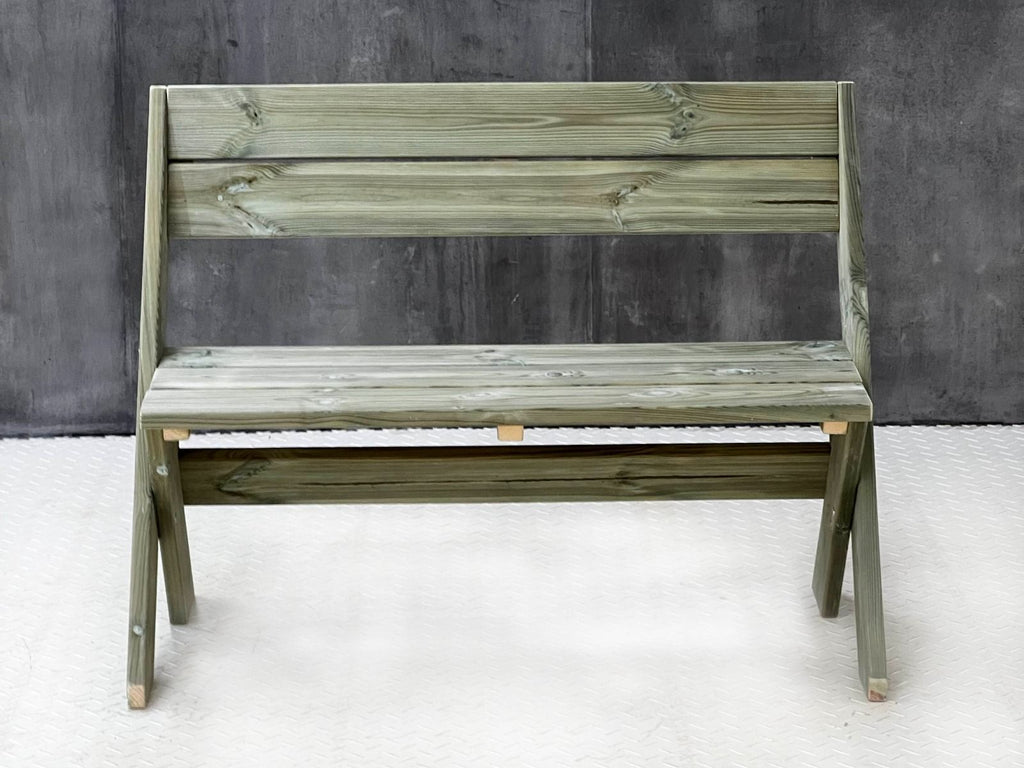 DeckFusion Wooden Garden Bench