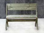 DeckFusion Wooden Garden Bench