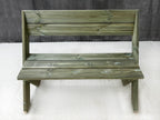 DeckFusion Wooden Garden Bench