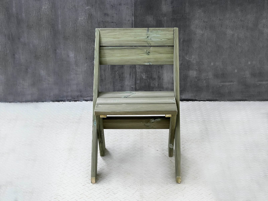 DeckFusion Wooden Garden Chair