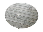DeckFusion Rounded Picnic Table & Four Chairs Set
