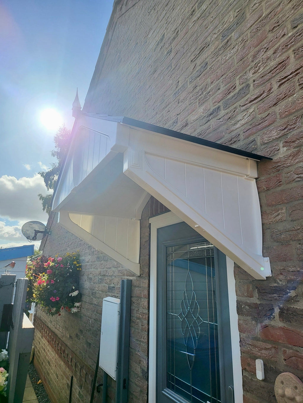 Achurch Door Canopy 149cm — Flat Pack Porch Canopy