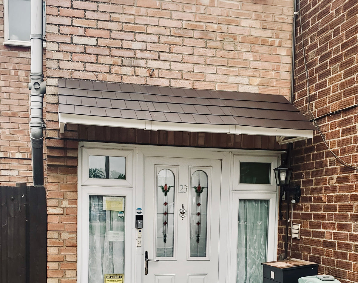 Cosgrove Lean-To Door Canopy — Flat Pack Porch Canopy