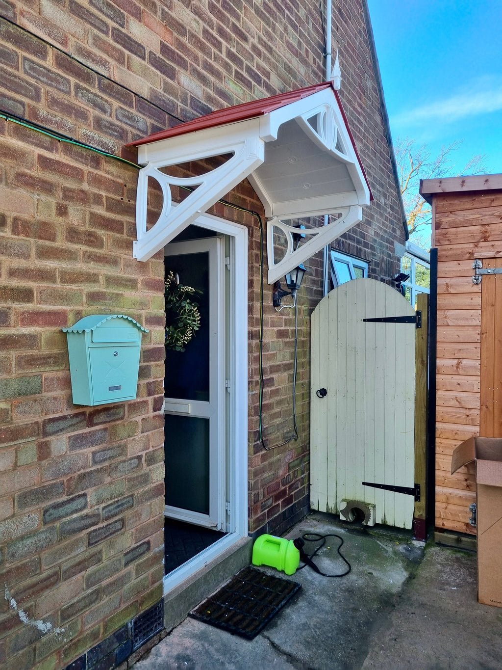 Rockingham Door Canopy 149cm — Flat Pack Porch Canopy
