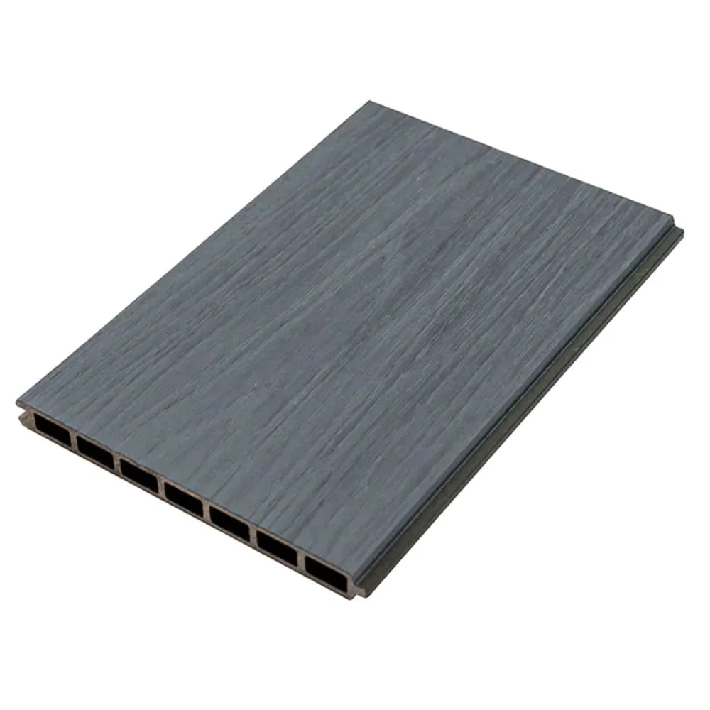 Grey Co-Extrusion Composite Flat Fence Board 207mm x 1.8m