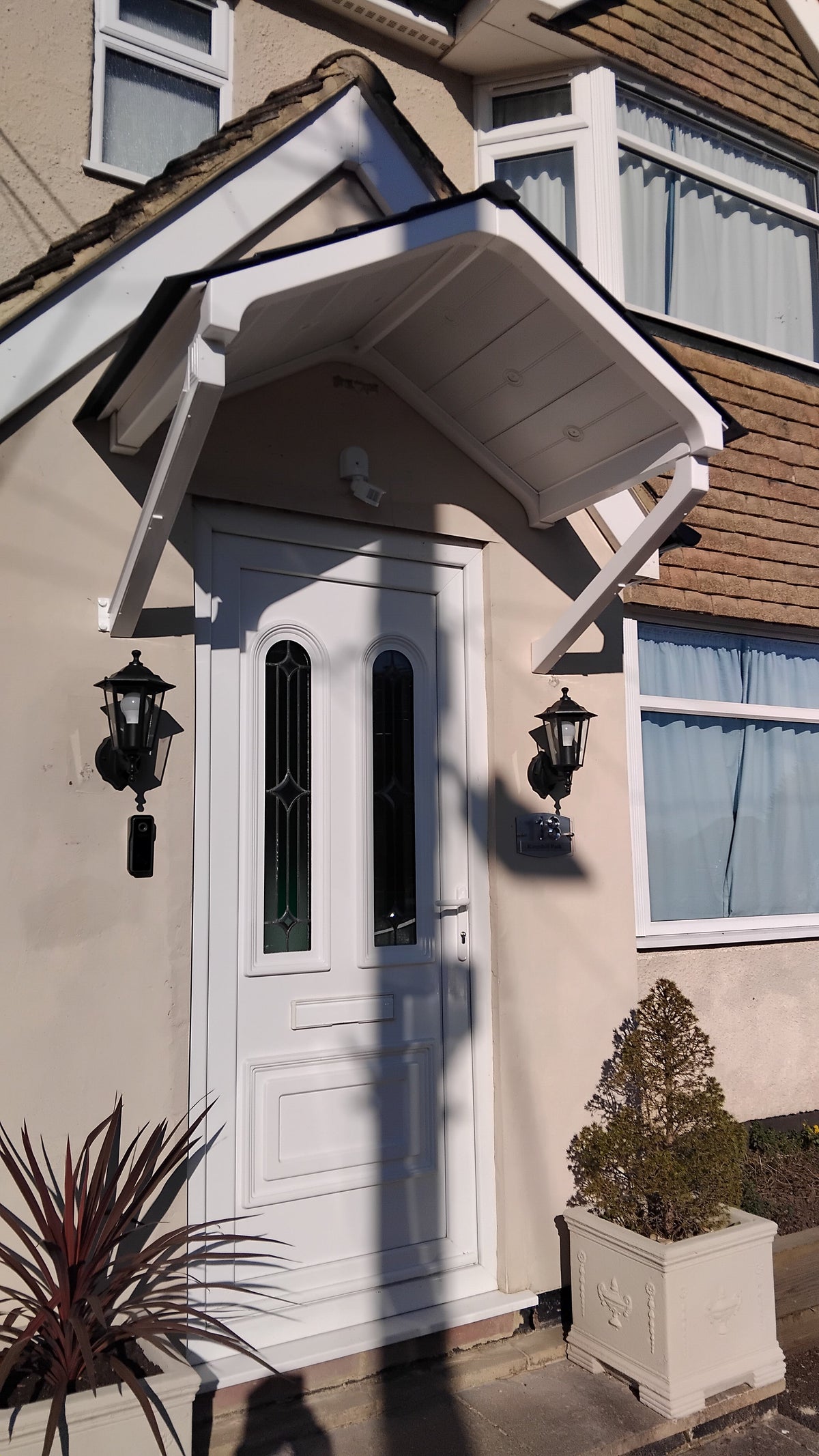 Apex Door Canopy 149cm — Flat Pack Porch Canopy