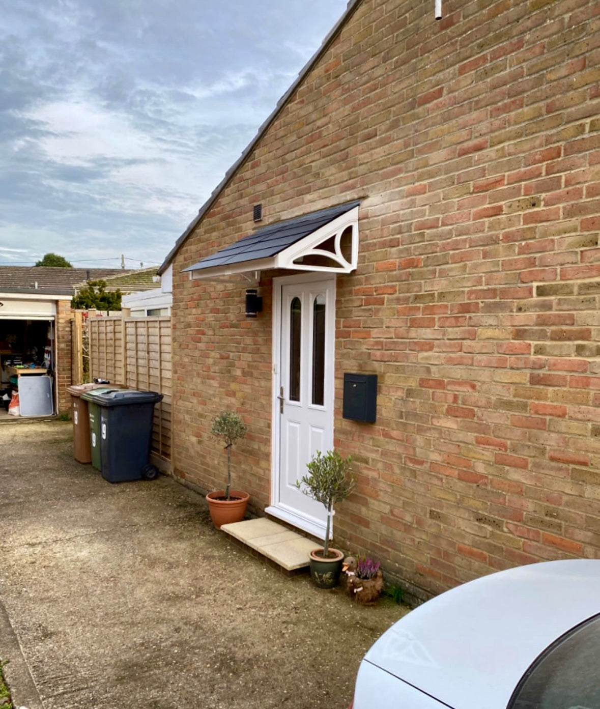 Cosgrove Lean-To Door Canopy — Flat Pack Porch Canopy