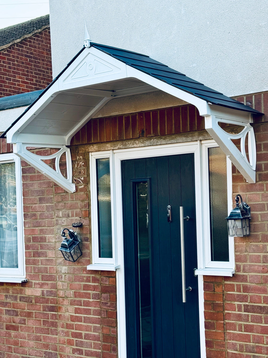 Highgate Wide Door Canopy 2195mm — Flat Pack Porch Canopy