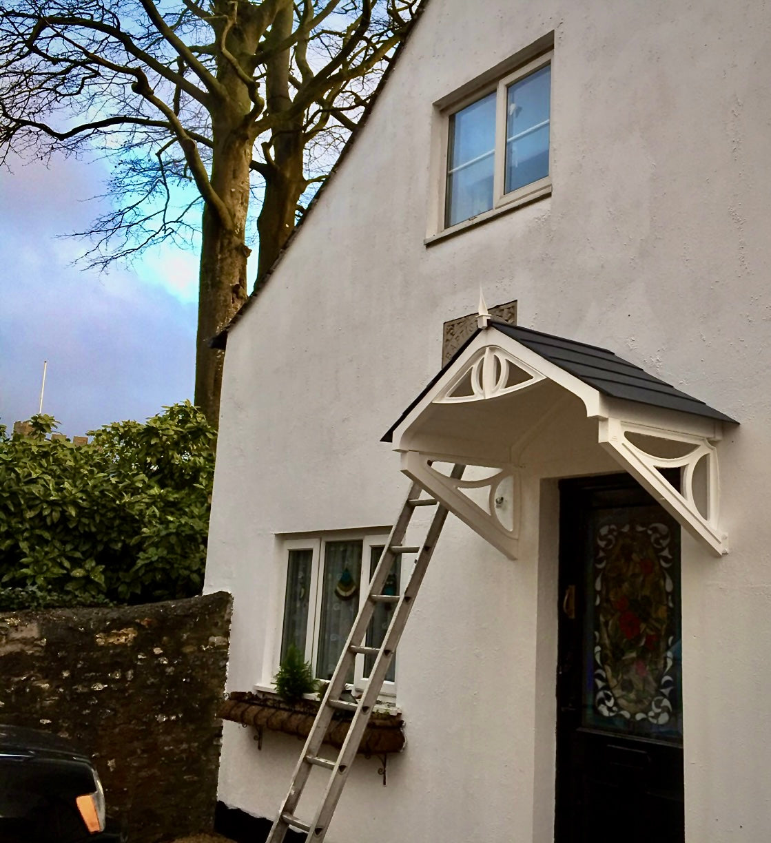 Rockingham Door Canopy 149cm — Flat Pack Porch Canopy