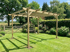 Corbel Wooden Garden Pergola Kit