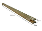 Pergola Post 94x94mm — Redwood, Kiln Dried, Laminated PAR