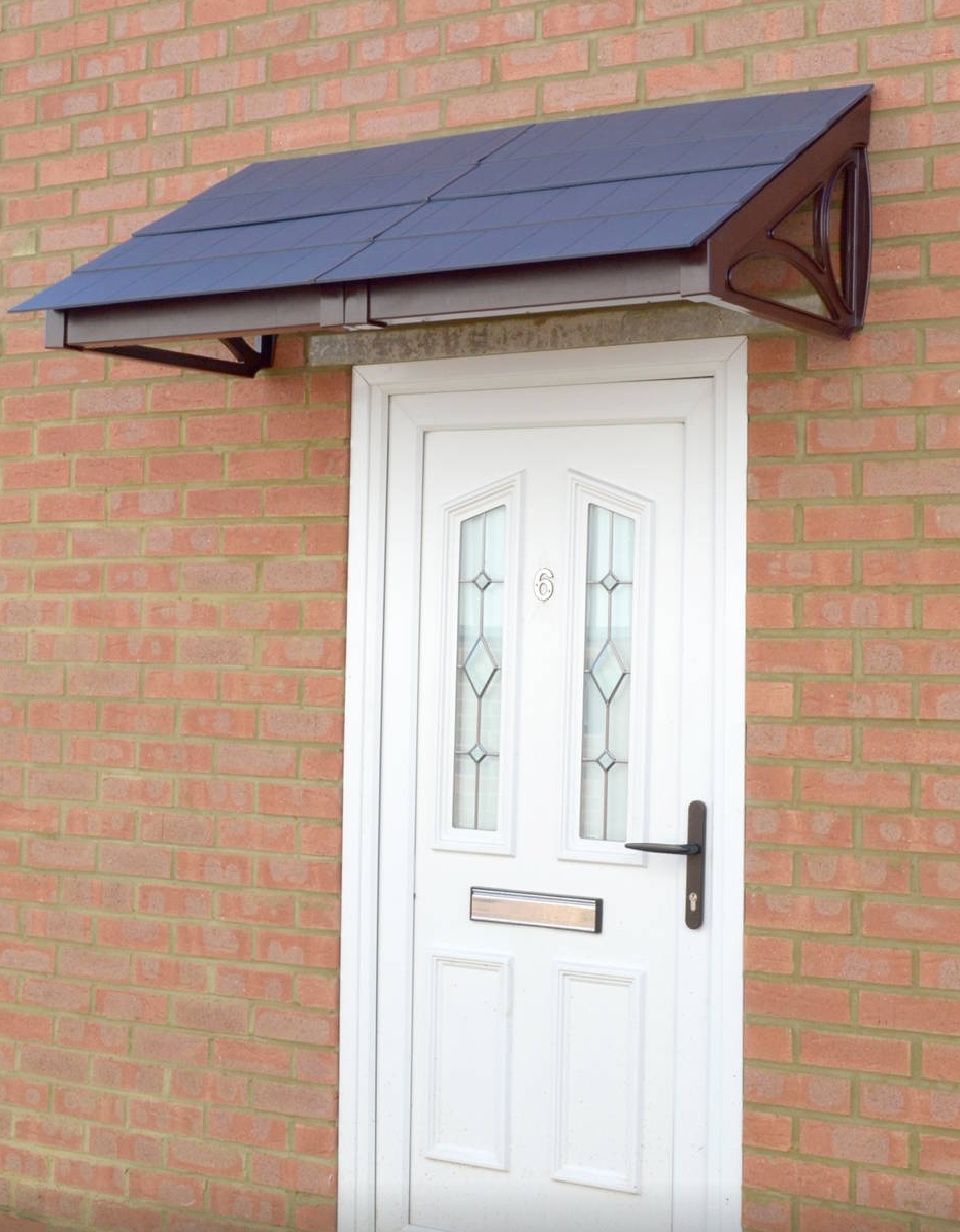 Cosgrove Lean-To Door Canopy — Flat Pack Porch Canopy