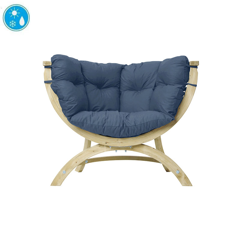 AMAZONAS Globo Siena Uno Upholstered Garden Sofa Chair