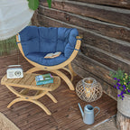 AMAZONAS Globo Siena Uno Upholstered Garden Sofa Chair
