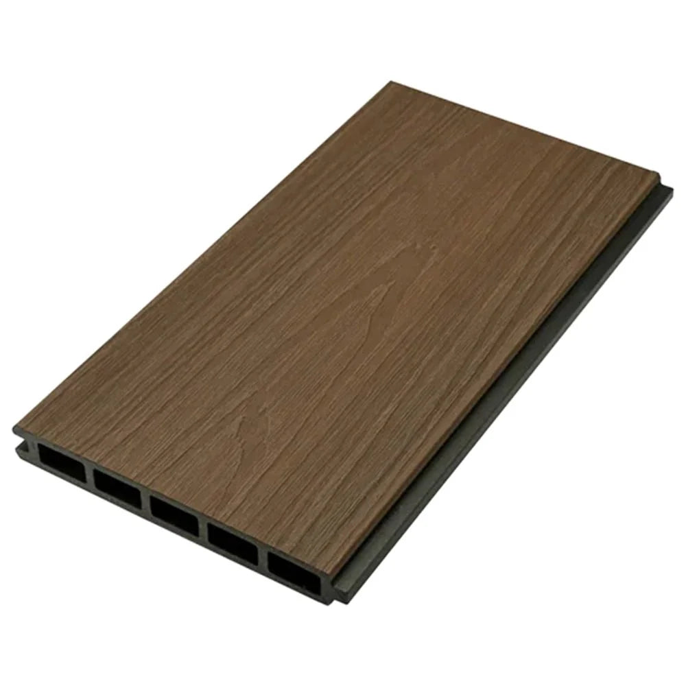 Teak Co-Extrusion Composite Flat Fencing Board 157mm x 1.8m