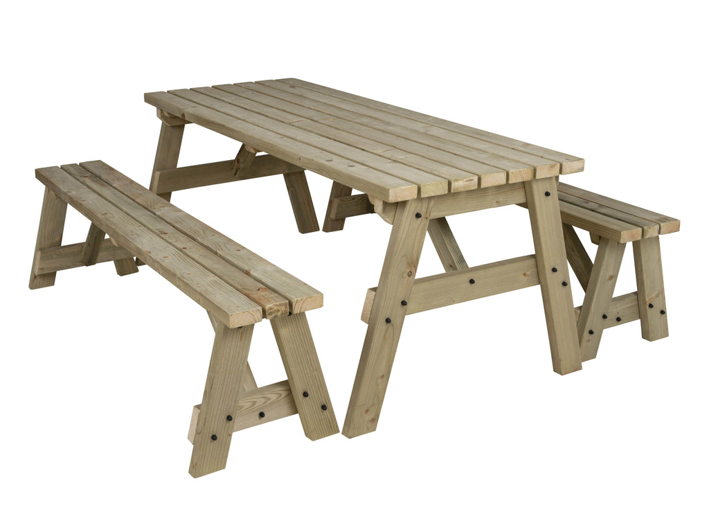 Victoria Picnic Table and Benches Set
