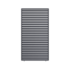 Aluminium Horizontal Privacy Panel — Louvre Screen for Pergolas - VerandaCovers