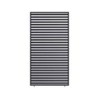 Aluminium Horizontal Privacy Panel — Louvre Screen for Pergolas - VerandaCovers