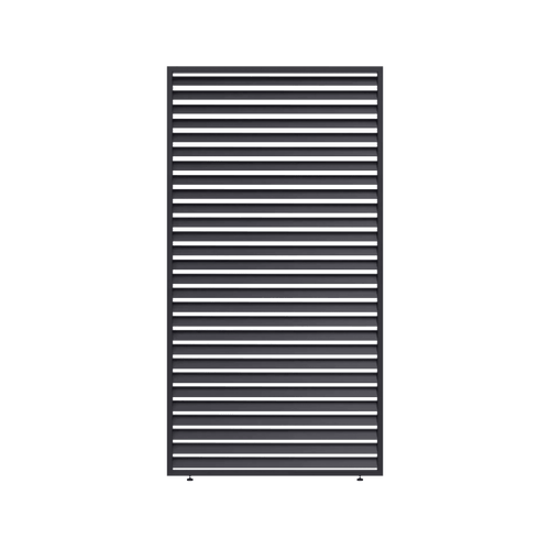 Aluminium Horizontal Privacy Panel — Louvre Screen for Pergolas - VerandaCovers