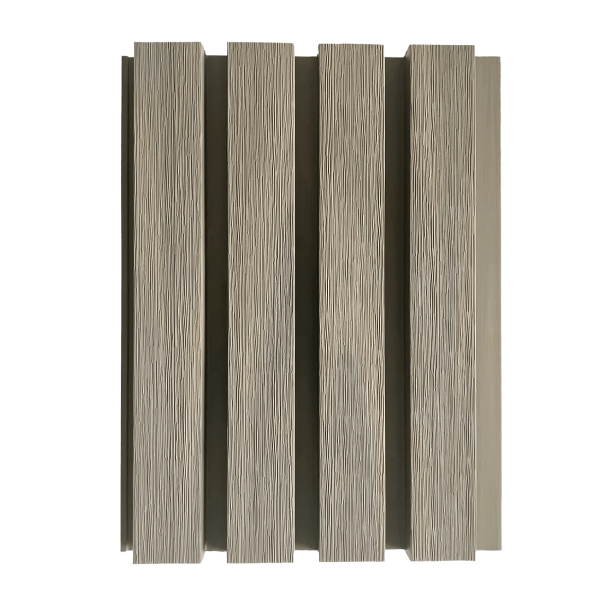 Antique Oak Slatted Composite Cladding Series 1 3.6m