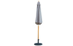 Bali 2.85m Taupe Grey Wooden Garden Parasol