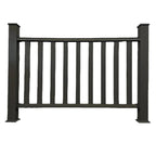 Black Composite Balustrade - VerandaCovers